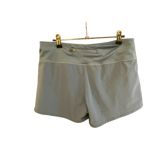 Free Fly Women's Blue Bamboo Breeze Athletic Shorts Medium Athletic Gym Running - Picture 3 of 5